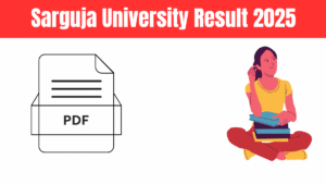 Sarguja University Result 2025