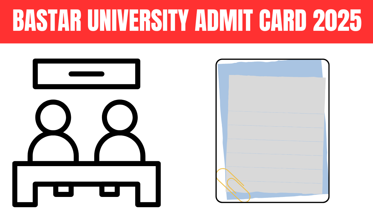 Bastar University Admit Card 2025
