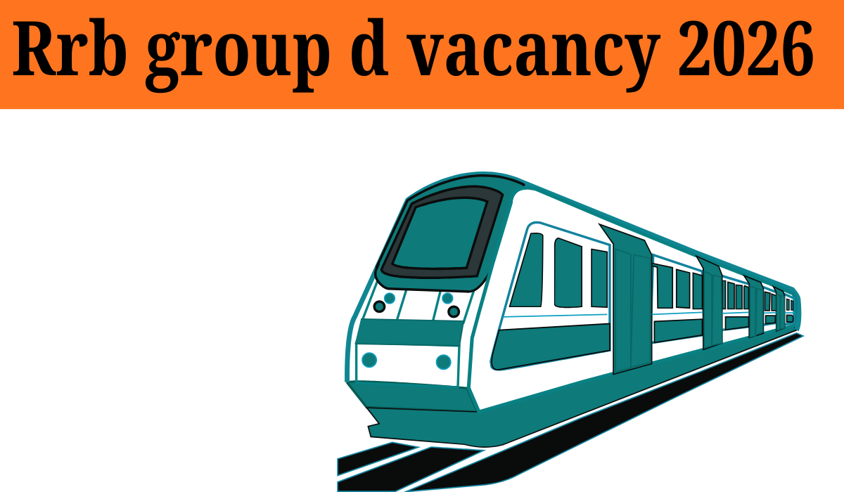 Rrb group d vacancy 2026 apply online